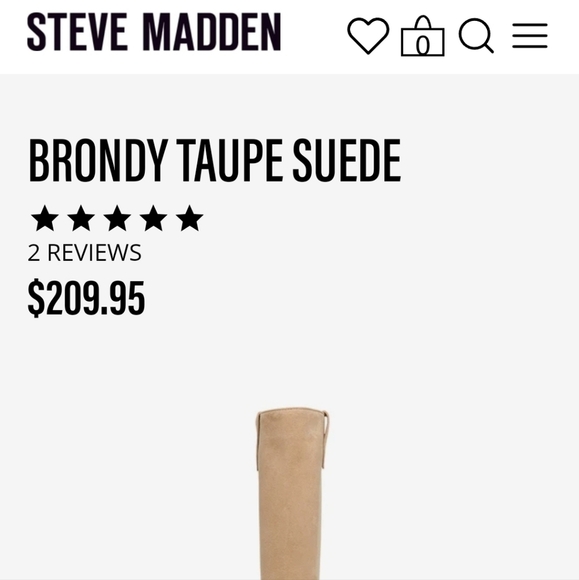 NWOT STEVE MADDEN FOR ANTHRO JESTIK SUEDE OTK BOOT SZ 6(fits like a 7.5) - Picture 3 of 11